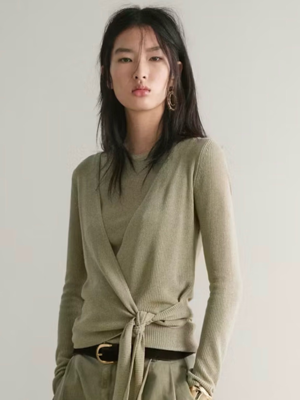 Mango Top & Cardigan Set